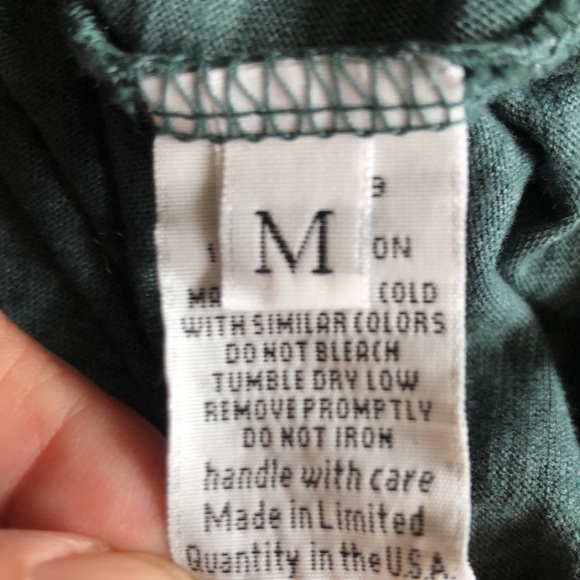 Michael Lauren T-Shirt Shoulder Cut Out Barker Green Snakeskin Print Medium - Picture 13 of 14